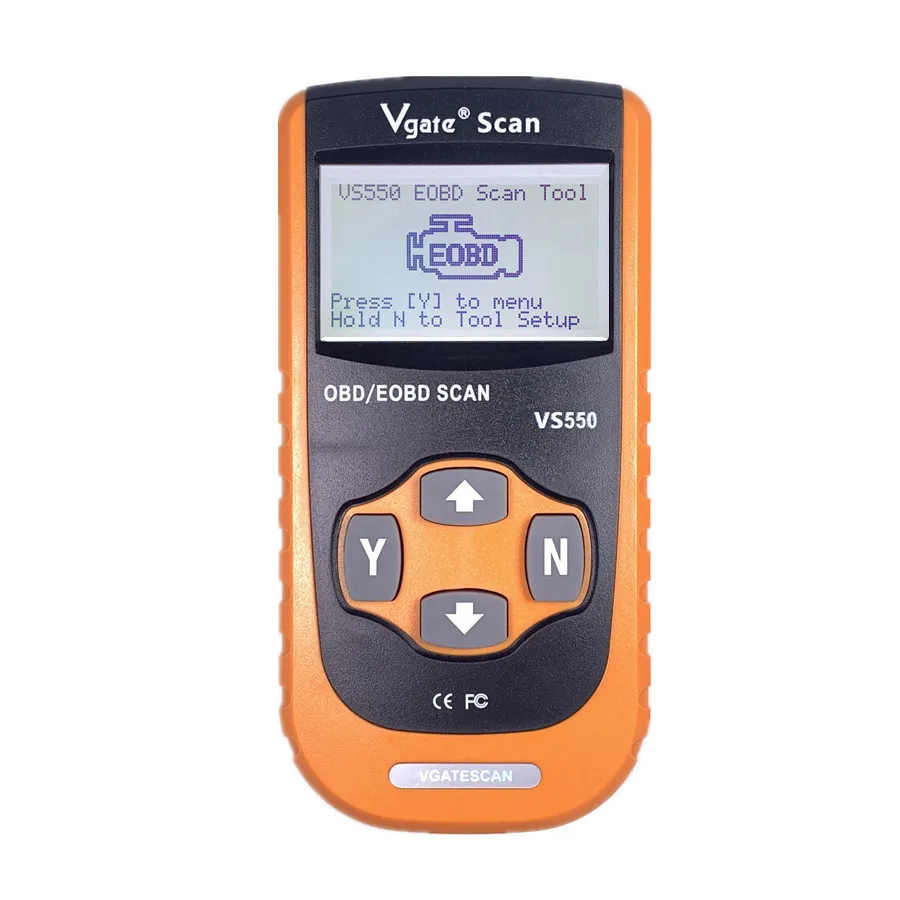 10 шт. оптовая цена OBDII OBD2 Vgate VS550 кодовый сканер Eeor считыватель кодов