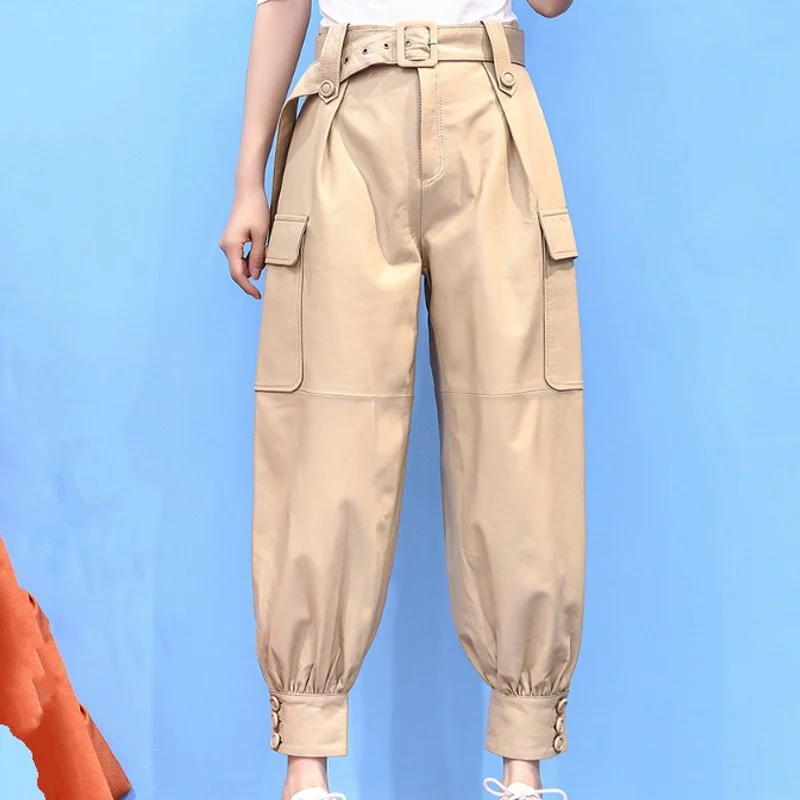 Рисунок 4 - Брюки женские из натуральной кожи до щиколотки