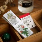 100 шт.лот блокноты для записей Стикеры для заметок креативная бумага с серной кислотой старые и серийные Стикеры для скрапбукинга офисные и школьные принадлежности