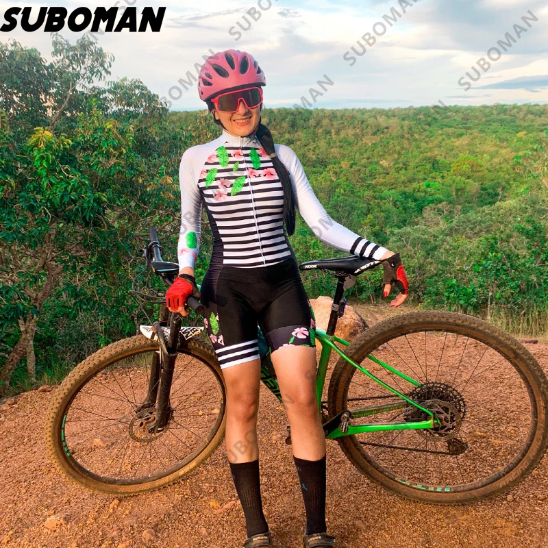 

Новая Профессиональная женская спортивная одежда для триатлона suboman, летняя дышащая велосипедная Джерси, одежда для велокоманды, костюм с к...