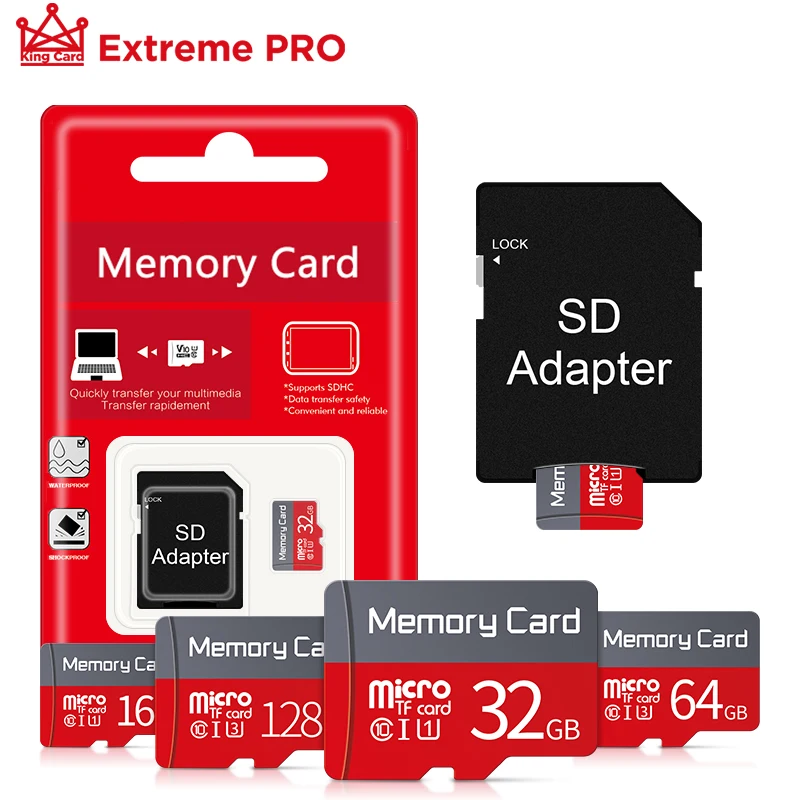 Micro SD TF карта 4 ГБ 8 16 32 64 128 класс 10 флэш память Microsd для адаптера смартфона|Карты