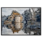 DIY 5D сказочный замок Алмазная картина Круглый Алмаз Пейзаж Вышивка мозаика ручной работы украшение дома узор