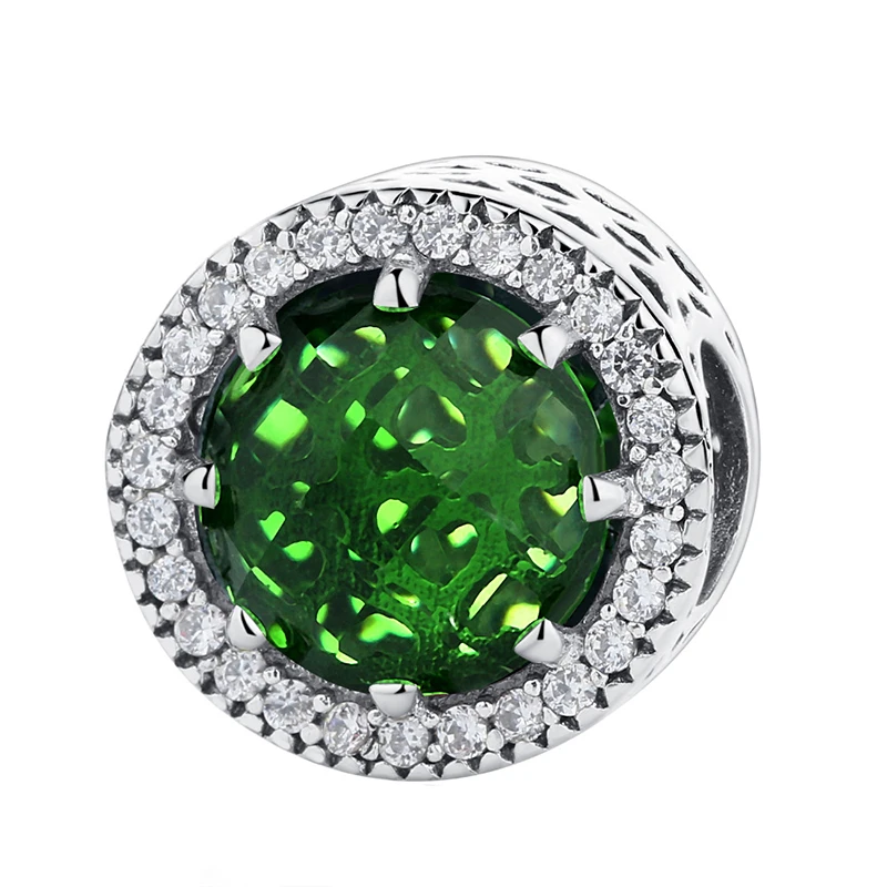 Бесплатная доставка подлинное 925 стерлингового серебра цвета морской волны