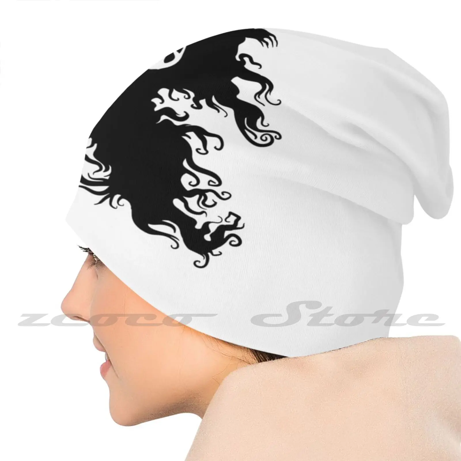 Вязаная шапка с оленем для взрослых и детей Кепка уличных видов спорта дышащие