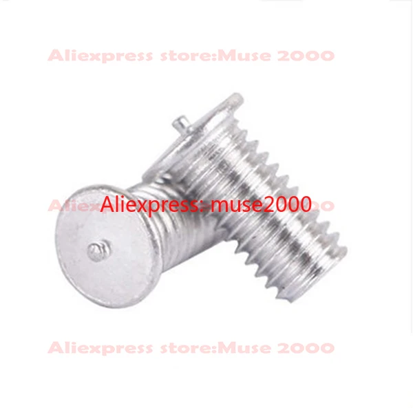 M4x6 8 10 20 30 40 50 nmm 6061 шнековый сварочный шнек из алюминиевой стали Болт сварочная
