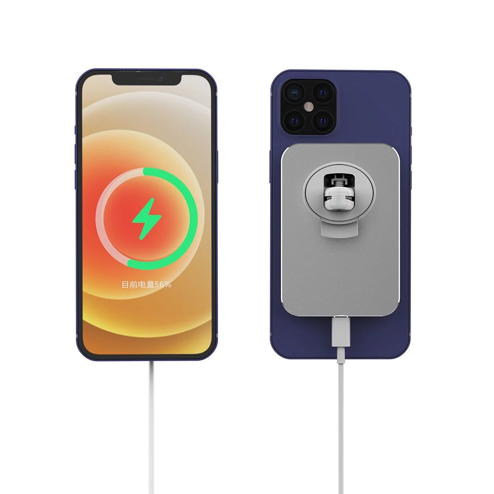 

Bakeey 15W Car Wireless Charger Airvent Mount Magnet Adsorbable Phone Car Holder For iphone 12 12 Pro Max 12 Mini Fast C