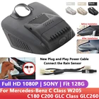Видеорегистратор автомобильный, Wi-Fi, для Mercedes-Benz C Class W205 C180 C200 GLC Class GLC260 hd 1080P