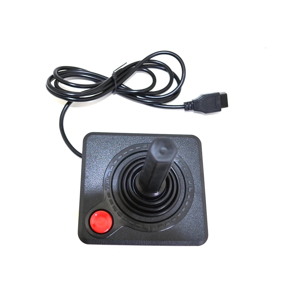 1 pcs 1.5M Gaming Joystick Controller For Atari 2600 game rocker With 4-way Lever And Single Action Button Retro Gamepad