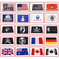 high quality universal replacement motorcycle flag sleeve 6 x 9 pirate flag for 38 flag mount poles
