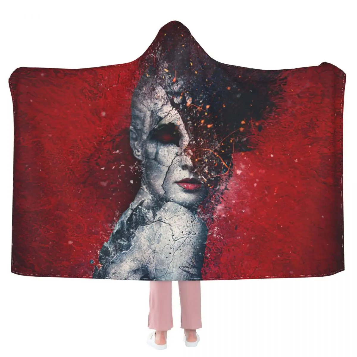 

Indifference, Band, Music Hooded Blanket 3D full print Wearable Blanket Adults Kids style