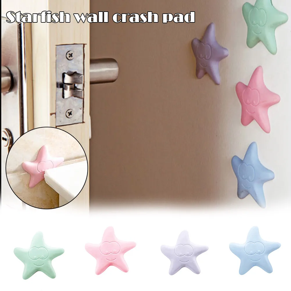 Self-adhesive Wall Protectors Silicone Bumper for Door Handle Stop Shockproof AC889 | Дом и сад