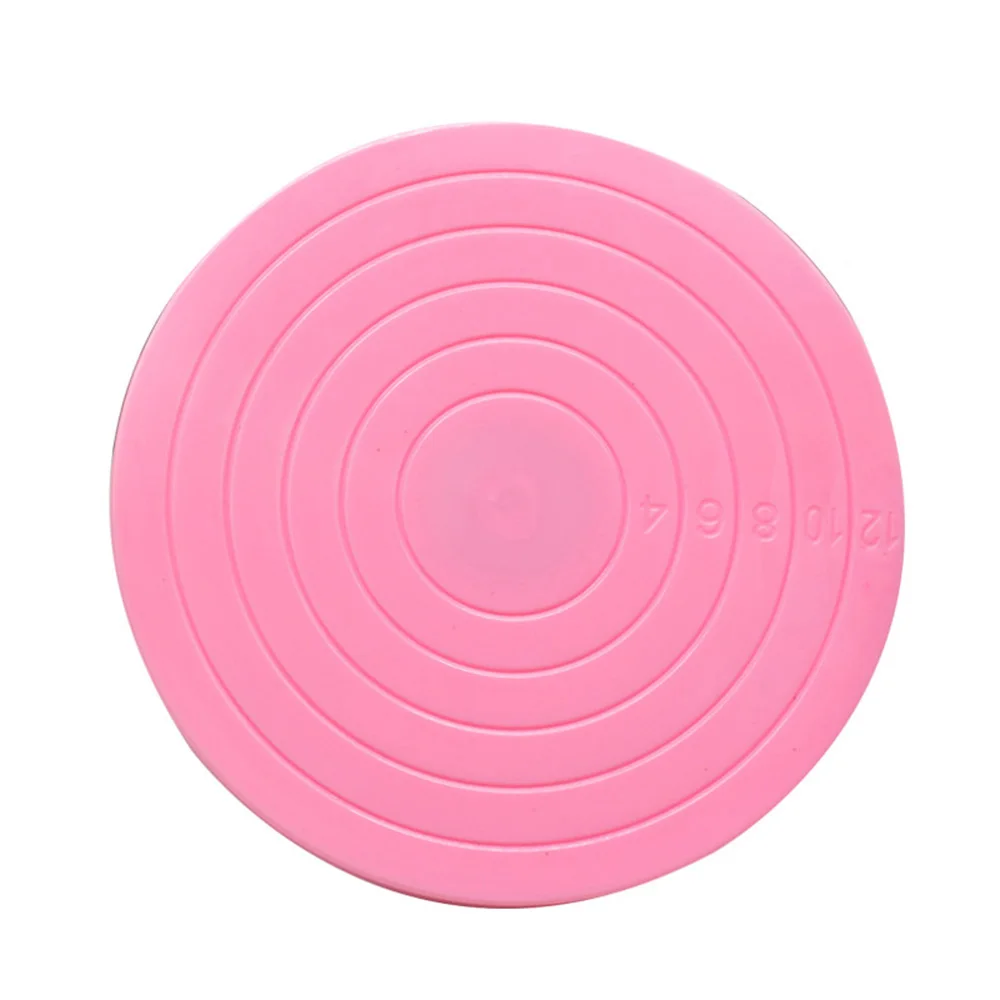 14cm Platform Revolving Decoration Rotating Cake Stand Baking Plate Turntable Decorating Tool Cookie Biscuits Decorati | Дом и сад