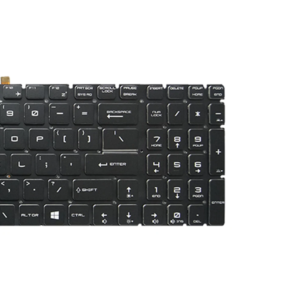 Оригинальная новая клавиатура для ноутбука MSI GL62 GL63 GL72 GL73 GV62 GV72 GV62VR GL62MVR GV72VR черная