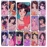 yndfcnb 12 constellations zodiac signs cute girl phone case for redmi note 8 7 9 4 6 pro max t x 5a 3 10 lite pro