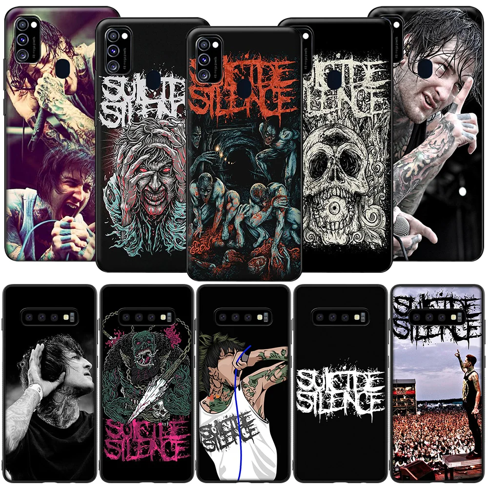 Чехол GX240 Suicide Silence Mitch Lucker для Samsung A6 A7 A8 Plus A9 A10 A20 A30 A40 A50 A60 A70 A01 EU A11 A21S A31 A41 on.