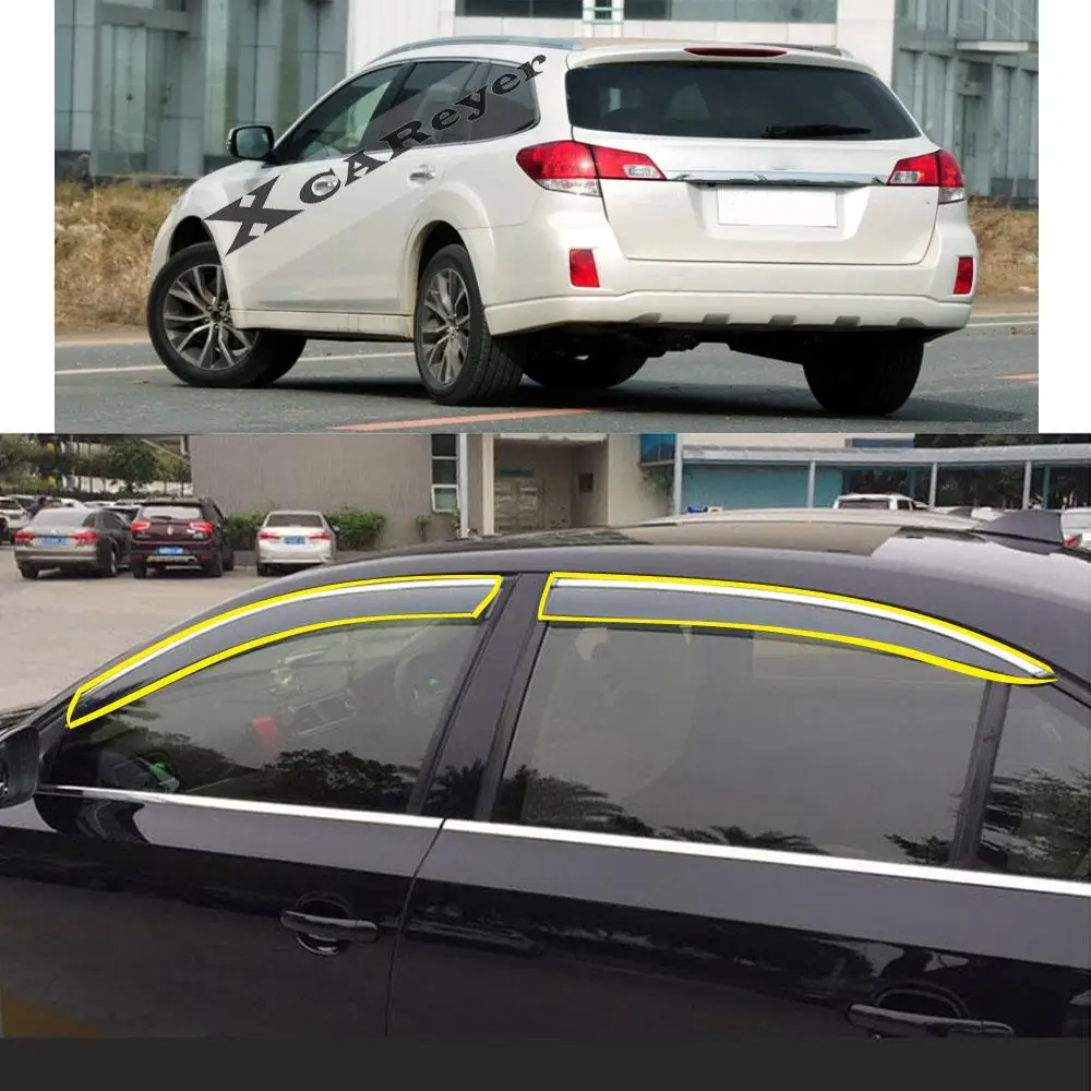 

Наклейка для стайлинга кузова автомобиля, Пластиковые оконные стекла, ветрозащитный козырек, защита от дождя/солнца, дефлекторы на вентиля...
