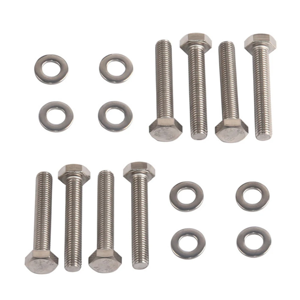 F250 350 Bolt Kit Exhaust Manifold Mini Stainless Steel Auto Easy Install Car Repair Durable For Ford 7.3 L Powerstroke Diesell |