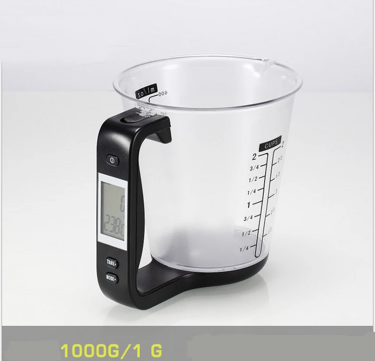 Новые кухонные весы измерительная чашка цифровые электронные с ЖК-дисплеем