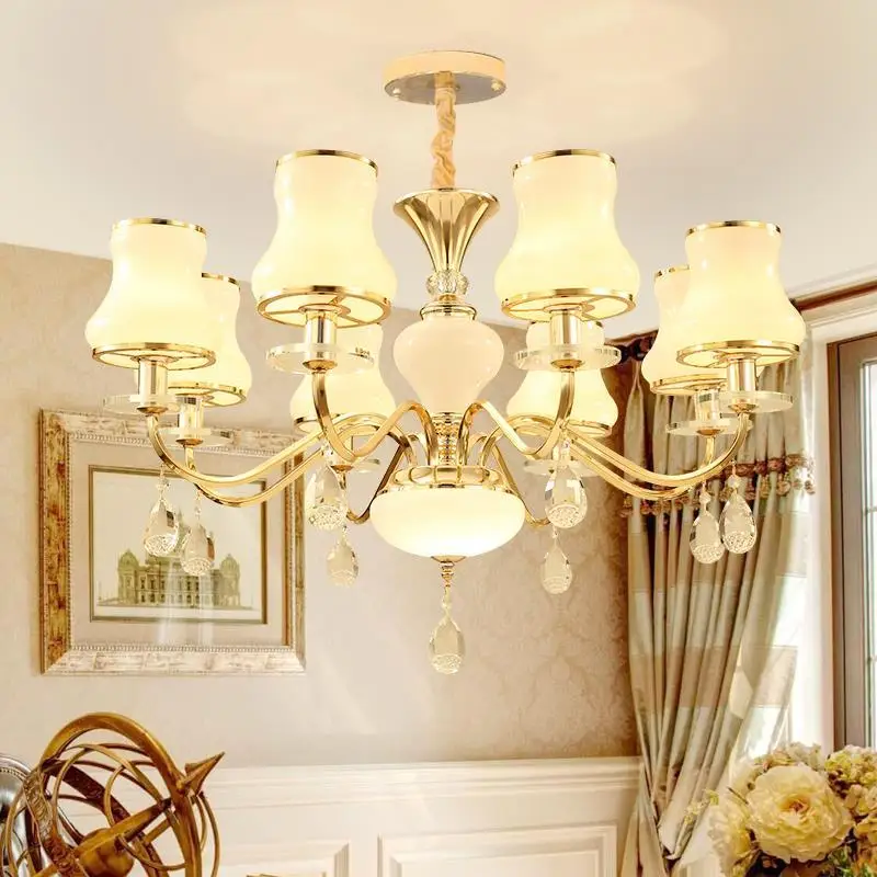 De Jantar светильник домашний Touw Hanglampen Voor Eetkamer Crystal Deco дом Luminaria Lampen современный