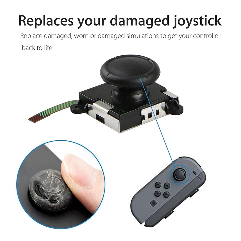 Тривинговая отвертка 1 упаковка левый и правый аналоговый джойстик игровой