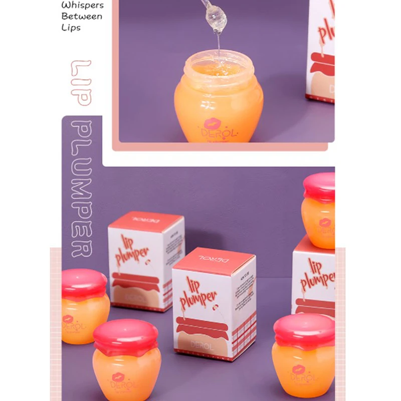 

Natural Honey Lip Mask Fade Lip Lines Bright Lip Color Deep Moisturizer Makeup Natural Plant Anti-Cracking Lip Care Lip Balm