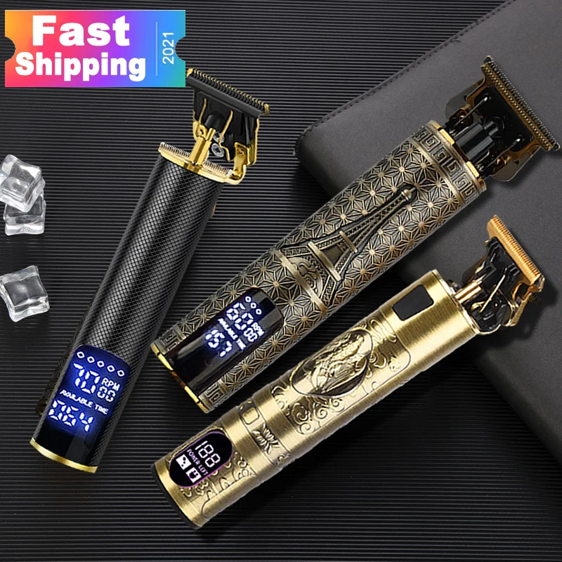 Профессиональная Водонепроницаемая машинка для стрижки волос триммер мужчин