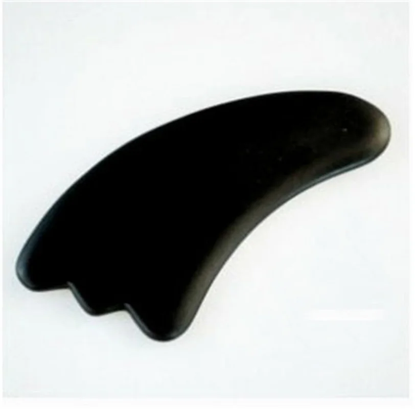 Черный Бянь камень Гуа-Ша массаж скрести терапии естественного здоровья уход за