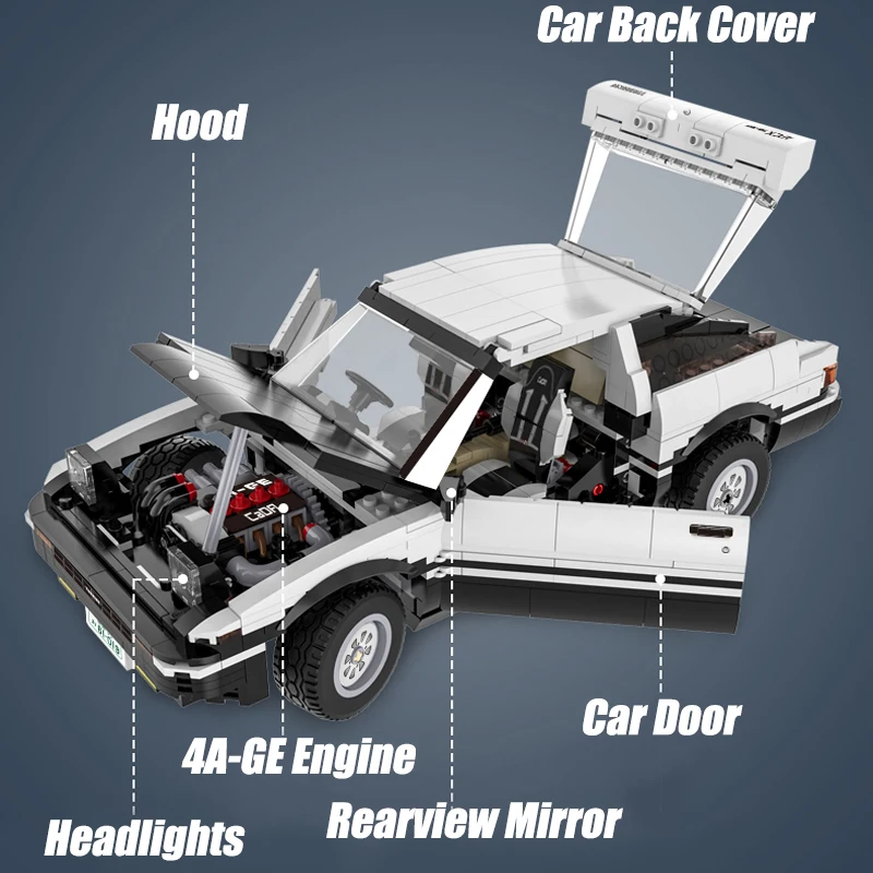 модель автомобиля ae86 суперра