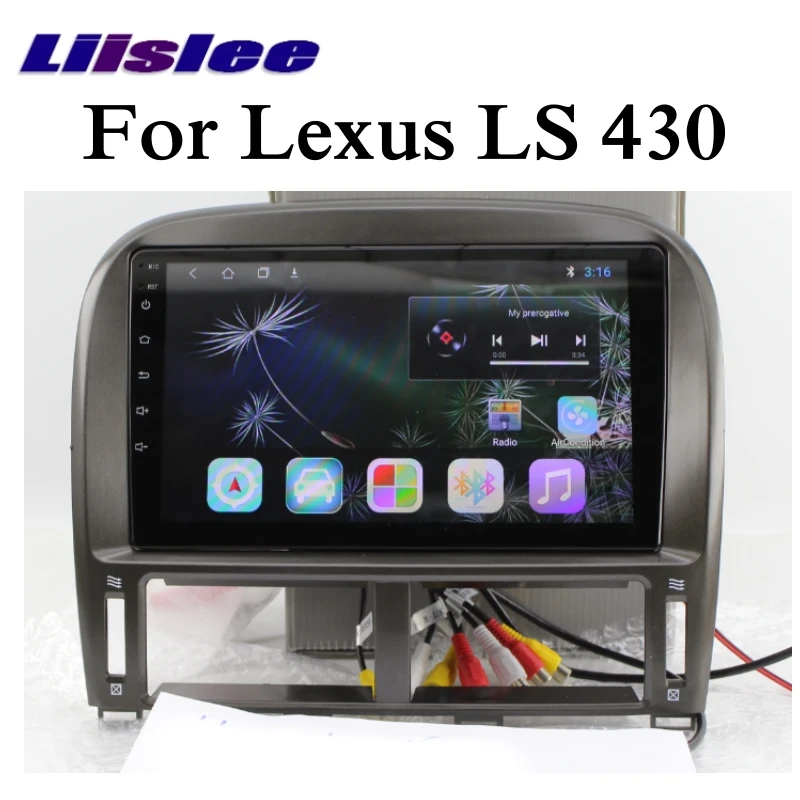 LiisLee Автомобильный мультимедийный gps Hi-Fi аудио Радио стерео для Lexus LS 430 LS430 XF30 2000~ 2006 стиль CarPlay навигация NAVI