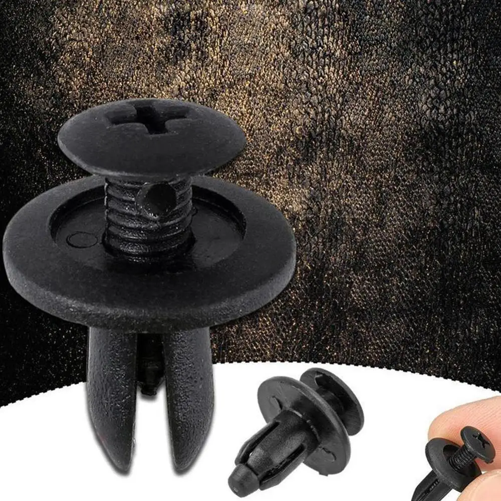 100pc Car Plastic Clips Rivet Set Push Auto Trunk Bumper Fastener Kit Screw for Body Fender | Автомобили и мотоциклы