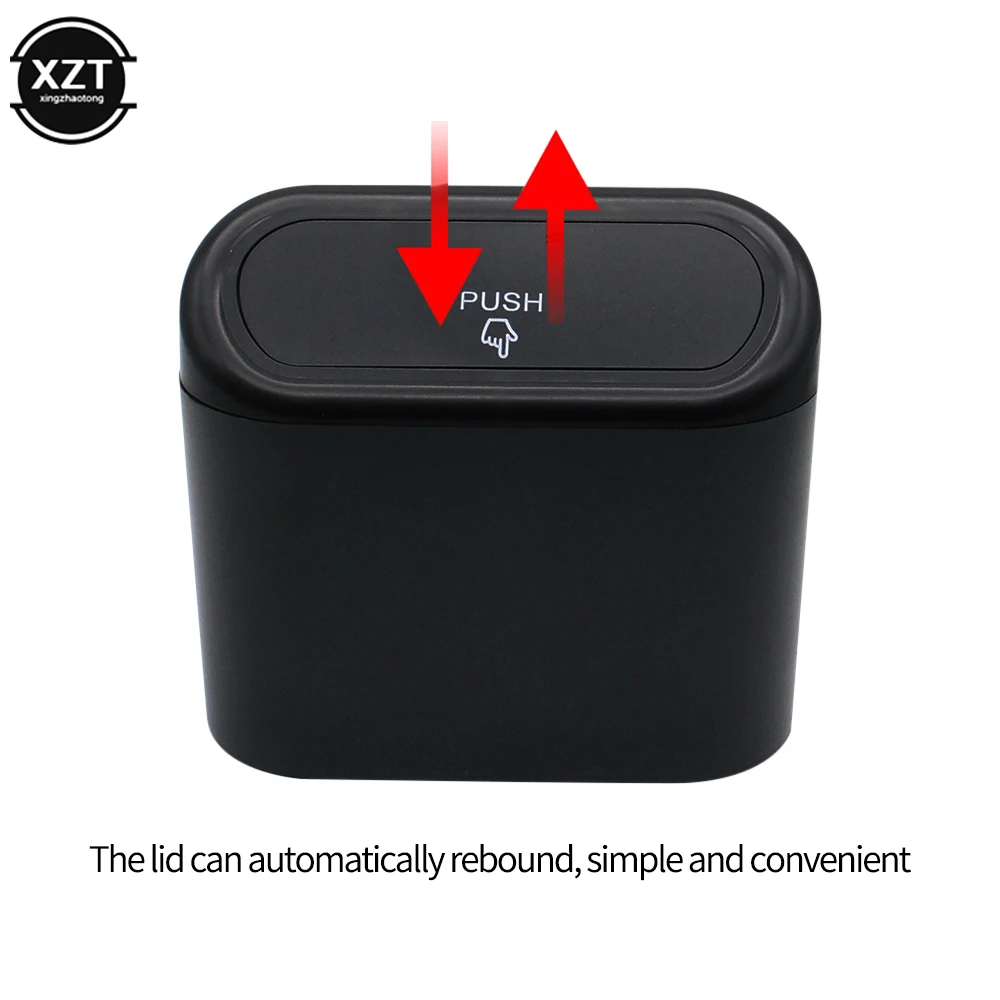 Автомобильная мусорная корзина Внутренний органайзер контейнер для хранения