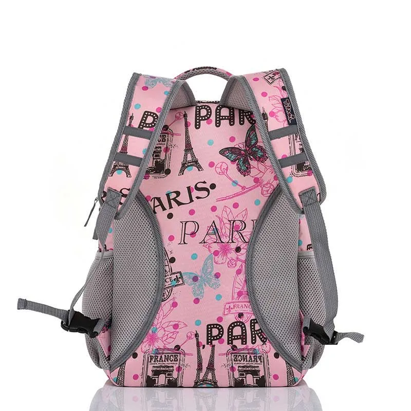 Детские школьные ранцы для мальчиков и девочек рюкзак с рисунком бабочки