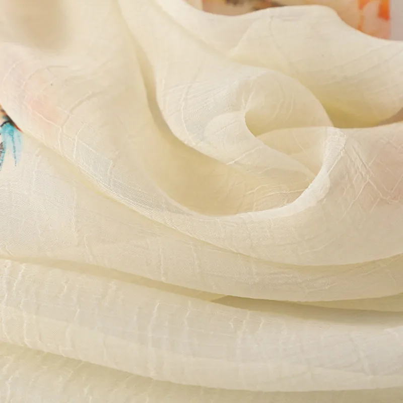 Новинка 2020 модный пляжный шарф из искусственного шелка Женская шаль на все