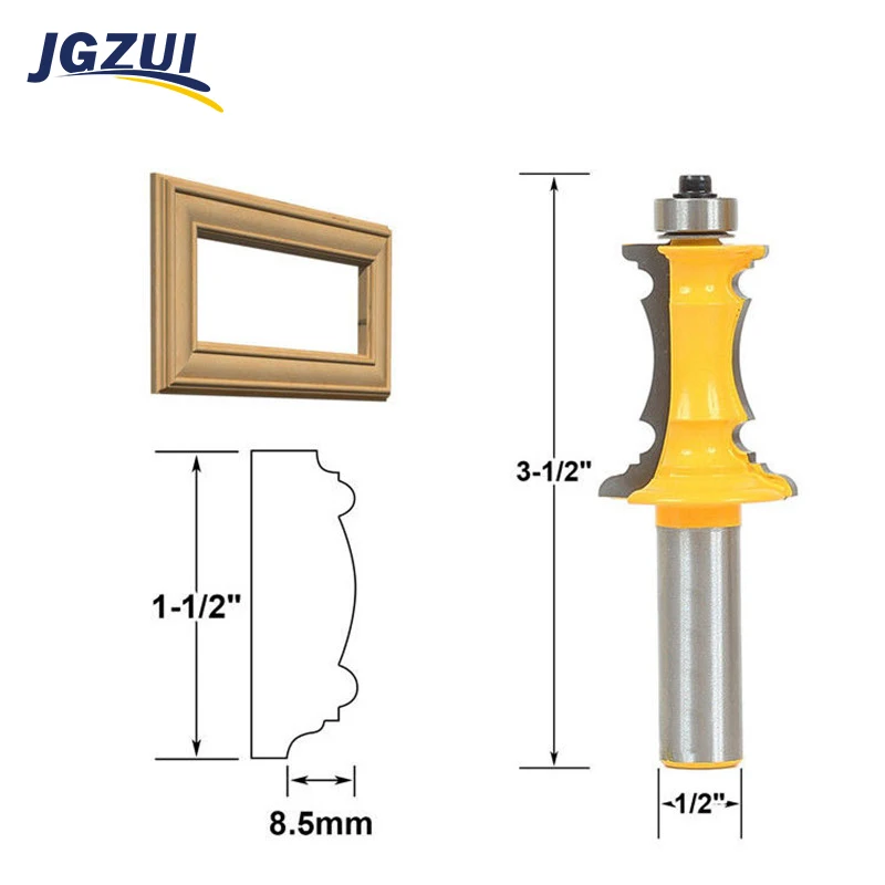 Торцевой ящик переднее формовочное Фрезерное долото 1/2 &quotхвостовик для дерева