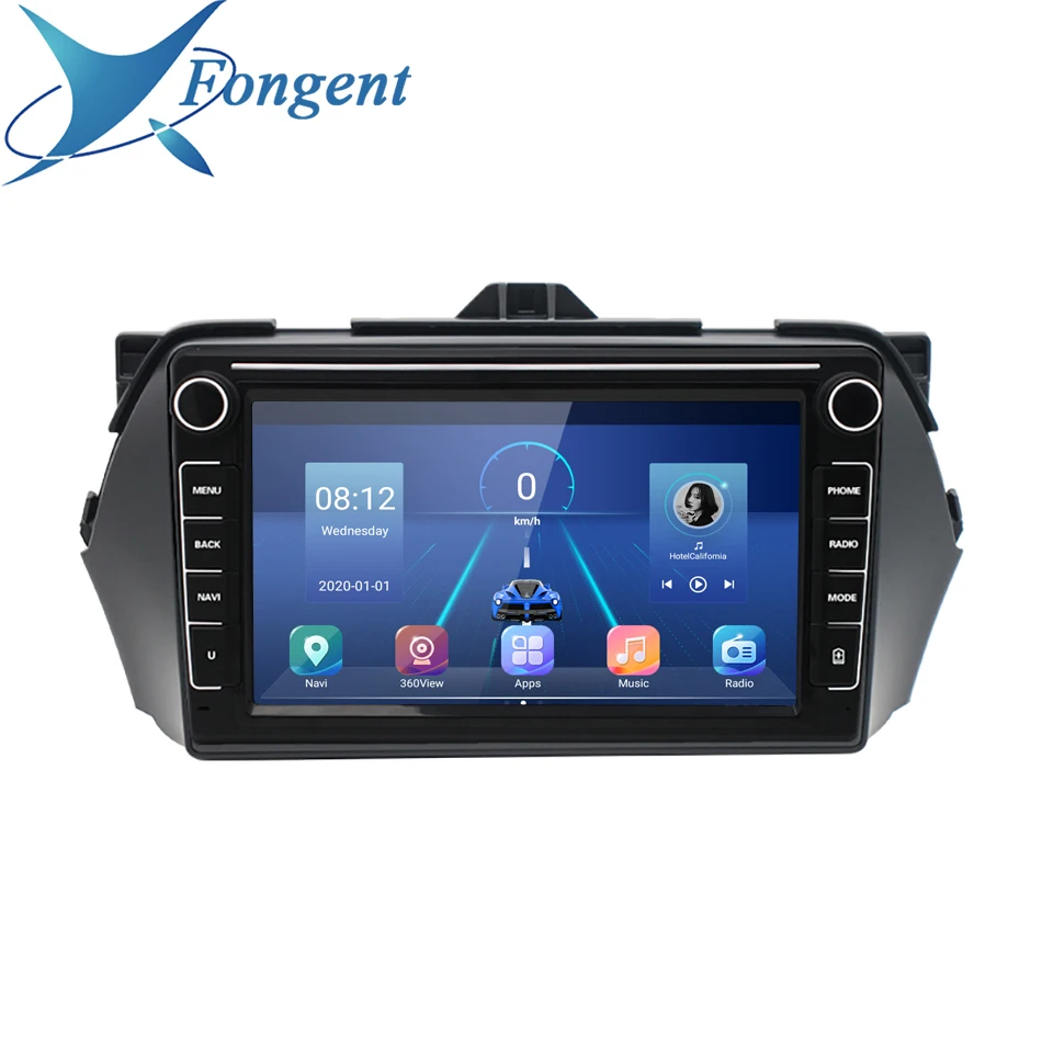 Автомагнитола 2.5D 2 Din Android GPS-навигация мультимедийный плеер для Suzuki Alivio Ciaz 2014 2015 2016