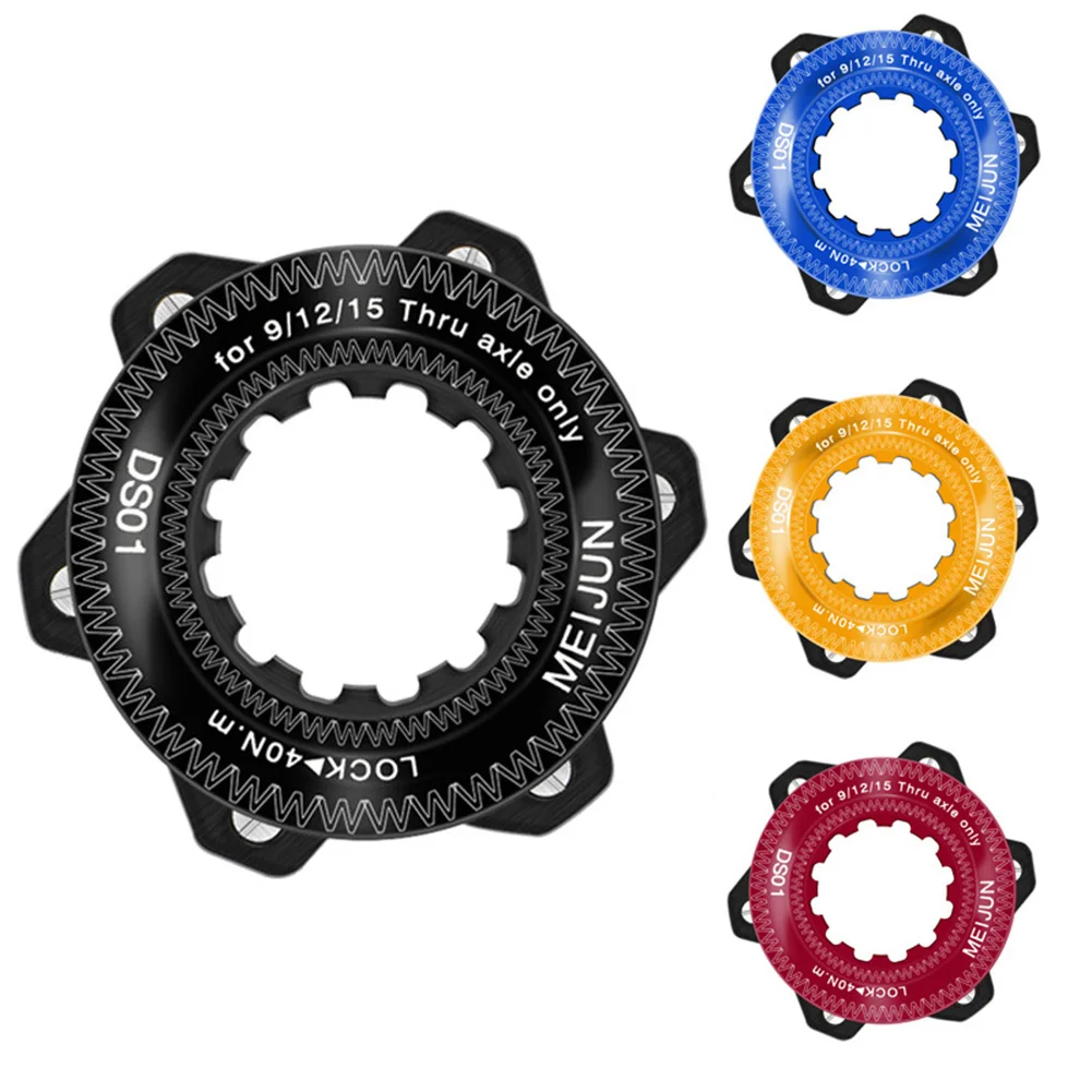 

Accessories Centerlock Adapter Fitting 6-Bolt Rotor Hub Aluminum alloy Middle lock
