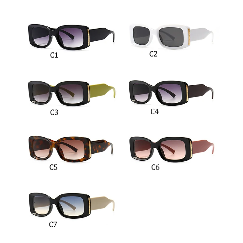 

Luxury Brand Square Sunglasses For Women Big Frame 2021 Black Oversized Sun Glasses woman UV400 Oculos De Sol Feminino