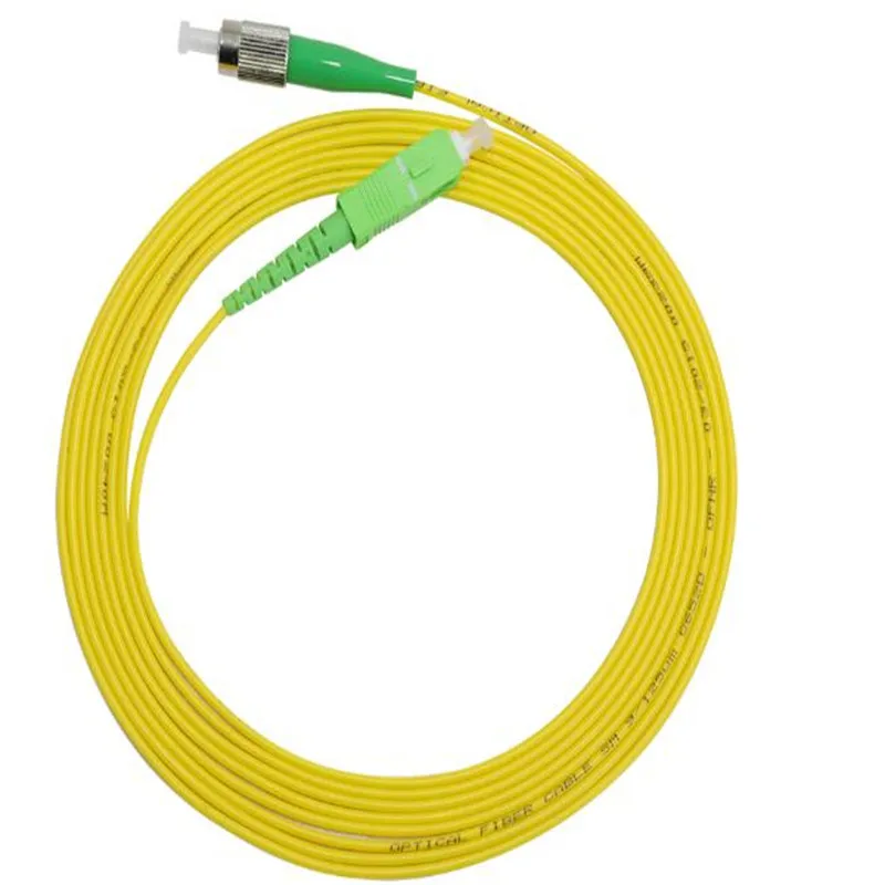 

10PCS SC/APC-FC/APC Fiber Optic Patch Cord Cable Single Mode Simplex 2.0mm 1/3/5/10/20/30M Jumper FTTH Fiber Optic Jumper Cable