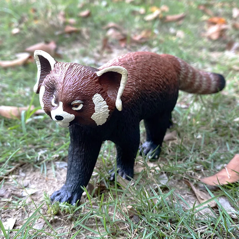 Фигурки животных красная панда коллекционные игрушки дикие животные