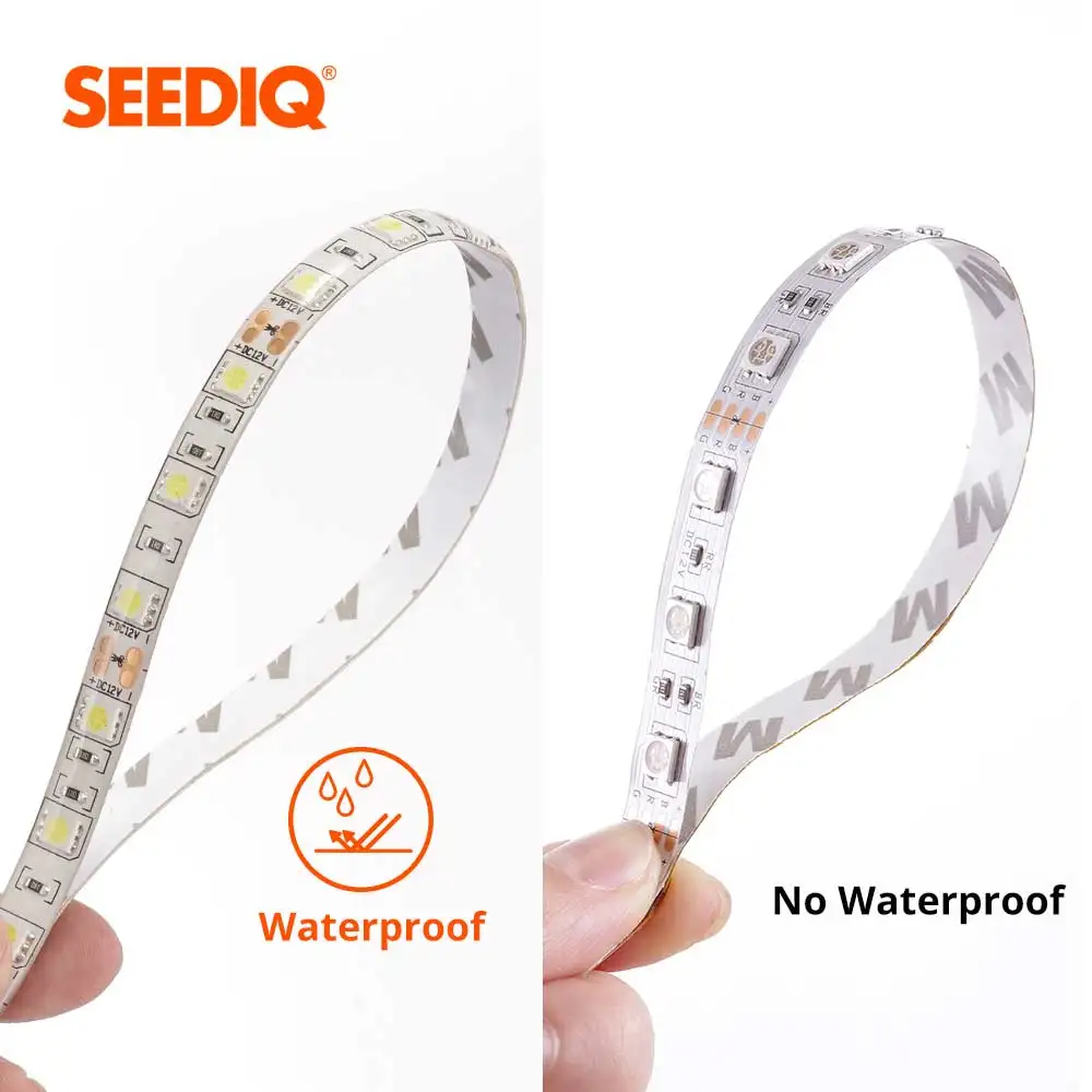 Светодиодная лента 12 В 2835 SMD 300 светодиодов/5 м водонепроницаемая гибкая