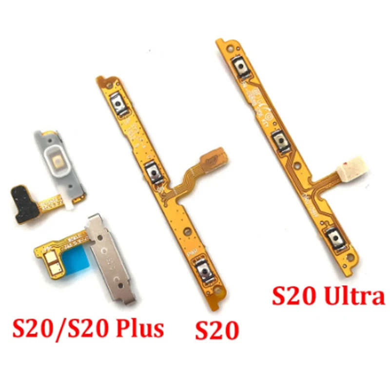 Swith on off For Samsung Galaxy S20 G981B Volume Button Power Flex Cable swith on off for samsung galaxy a70 a705f volume button power flex cable