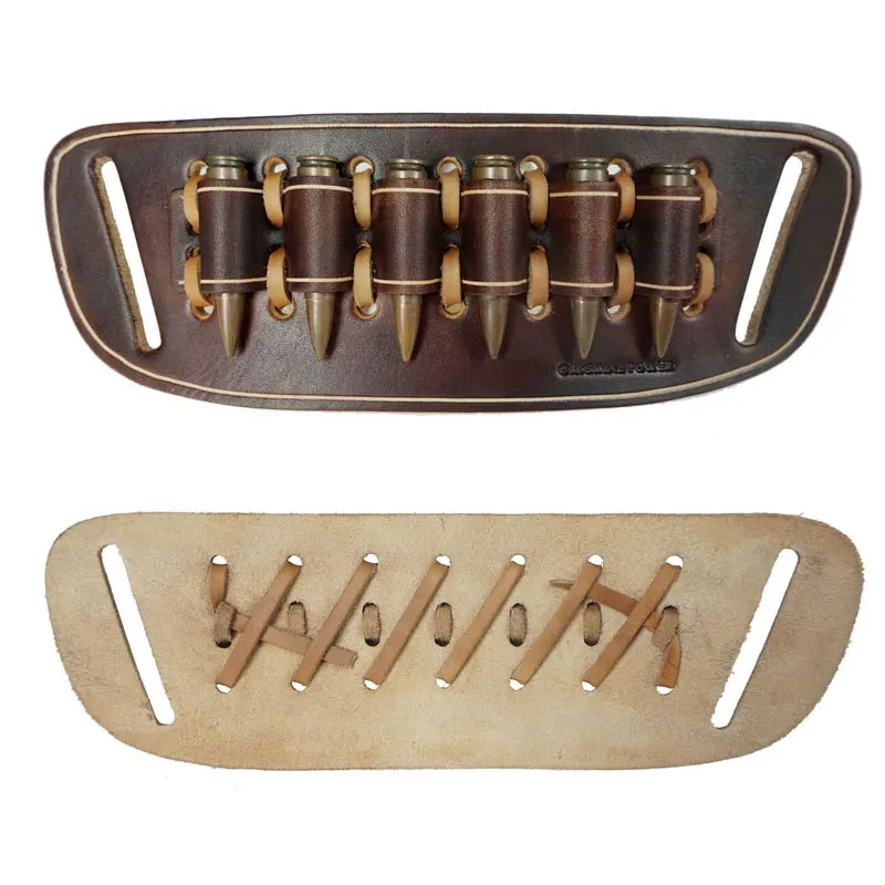 

Тактический патронов в виде ракушки держатель ремня в течение 30-06,308, 45-70 кожаный пистолет-пулемет патронташ талии пуля картриджи кобура