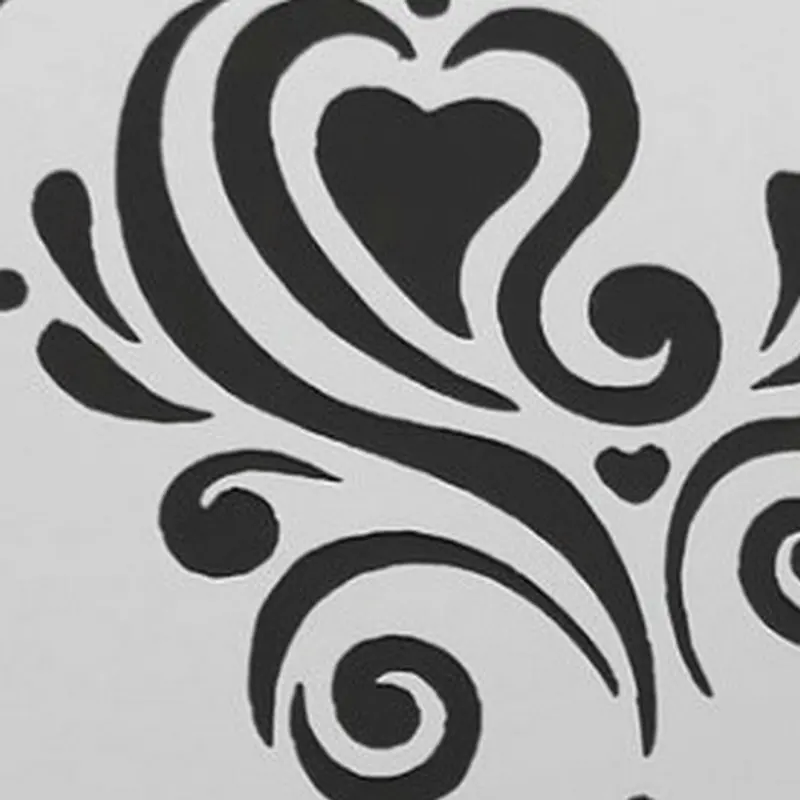 

2.8 Inch Flower Cappuccino Coffee Stencil Latte Art Plastic Template Mold Coffee Decoration Barista Tools
