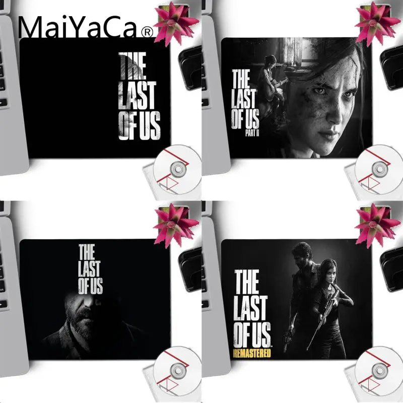 

MaiYaCa Last of us Office Mice Rubber Mouse Pad Non-Slip Laptop Computer gaming mouse mat 22x18cm mouse pad gamer desk mat