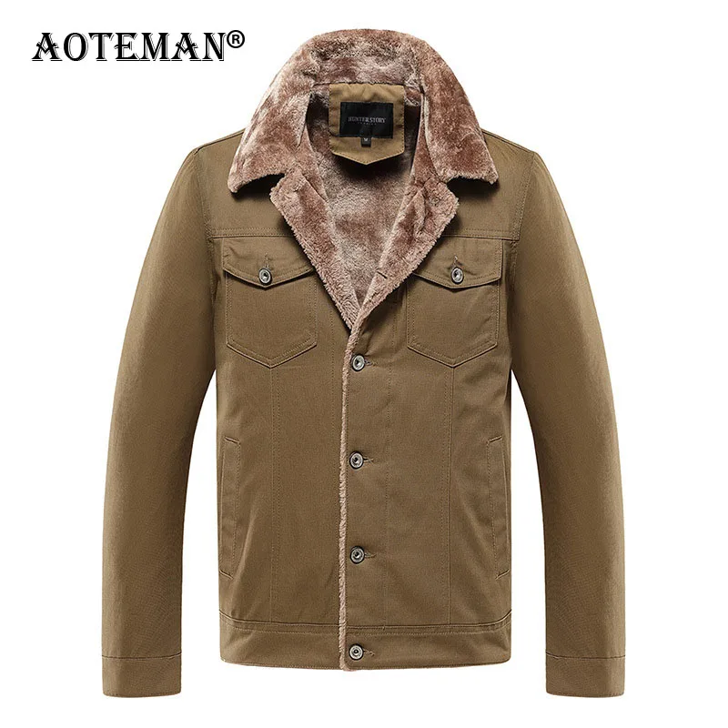 

Men Winter Jacket Flight Warm Parkas Male Coats Fleece Outwear Men Clothing Windbreaker Sportswear Military Fashion Jacket LM363