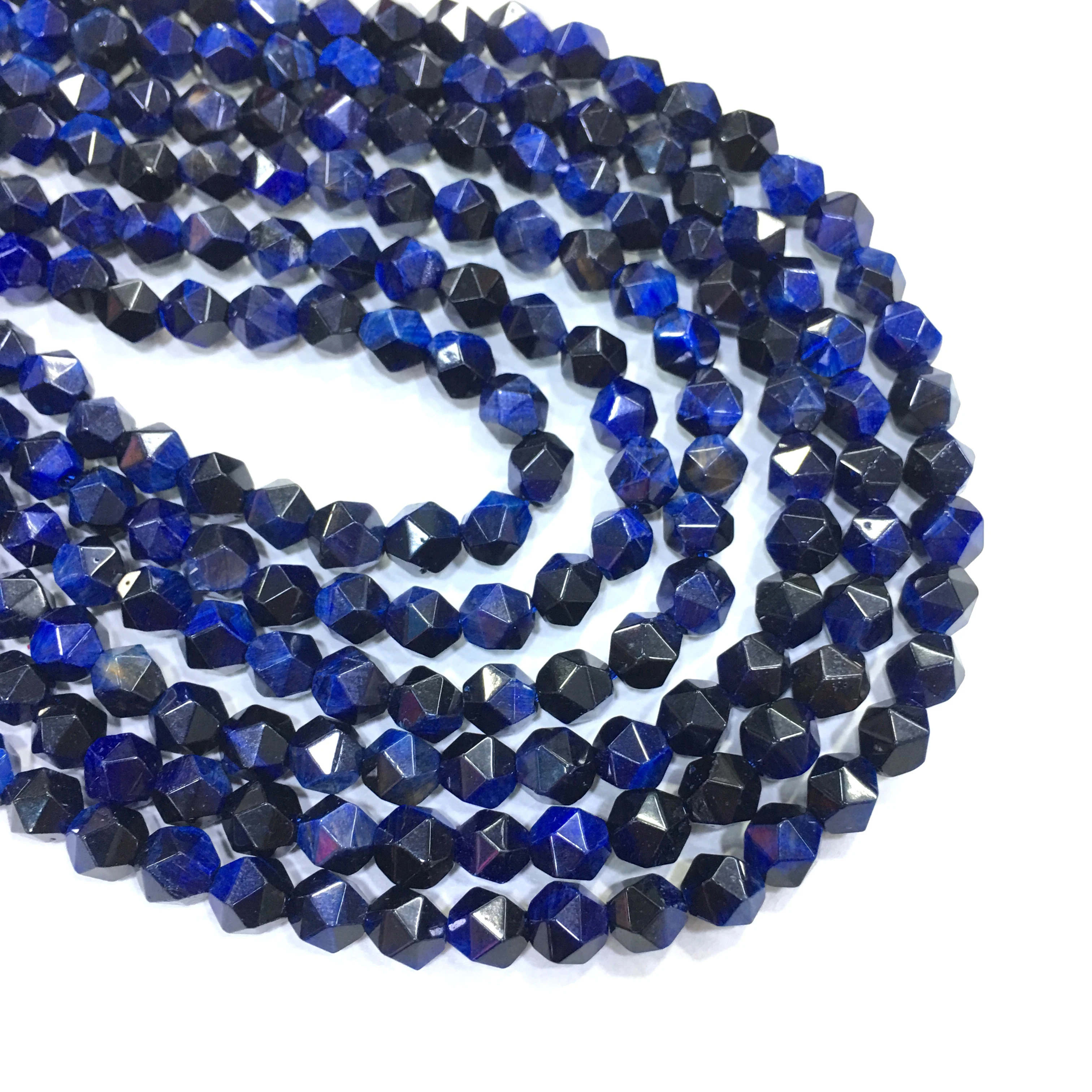 Заводская цена бусины из натурального синего кальдалита Самоцветы для исцеления