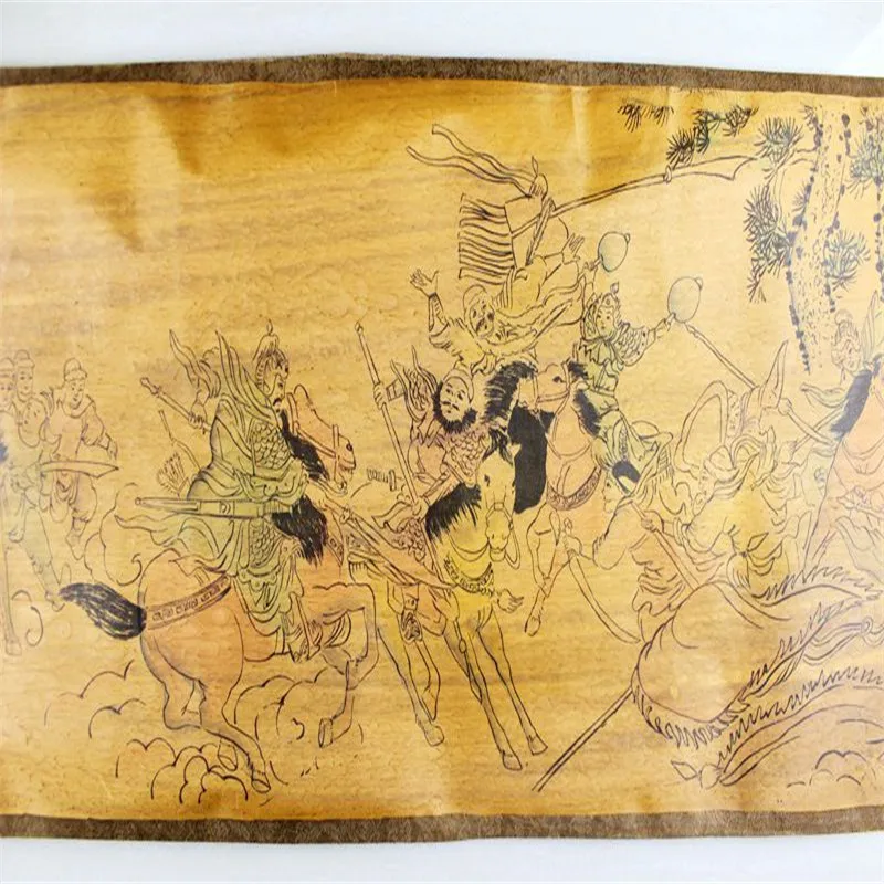 Античная китайской тушью пейзаж живопись цветы и птицы каллиграфические рисунки