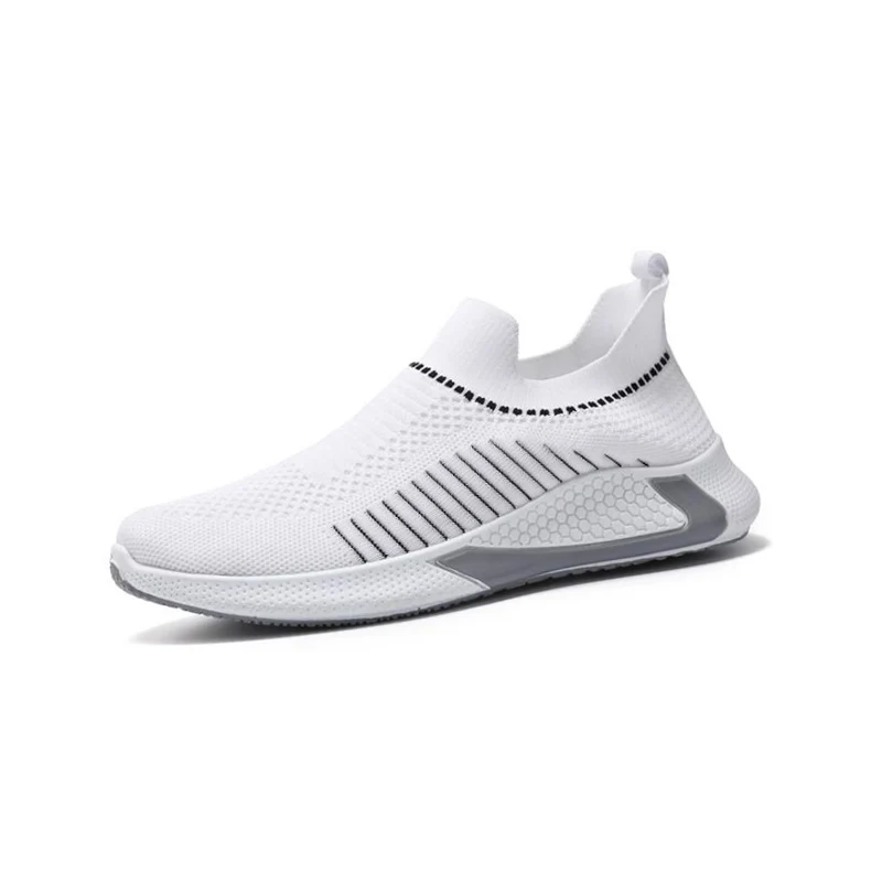 

Мужские Нескользящие кроссовки, удобная спортивная обувь, плетеная, с воздушным демпфированием, повседневные, для бега и тенниса, весна 2021