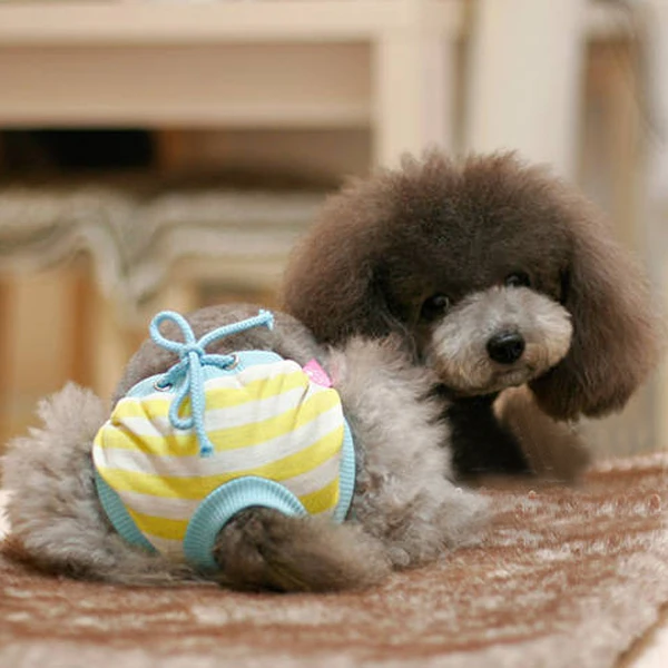 Симпатичное нижнее белье для собак трусики подгузники удобные милые