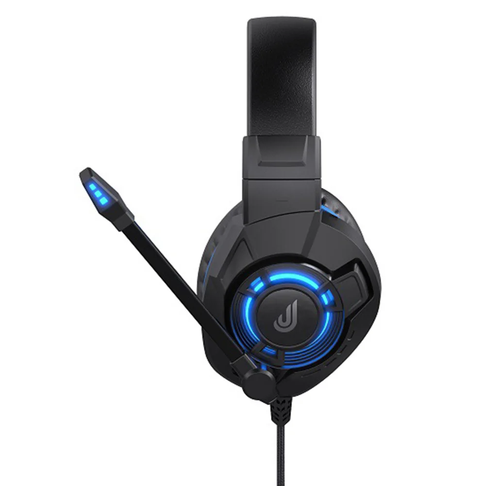 

LED Light 3.5mm Wired Gaming Gamer Headset Desktop Laptop Headphones For Computer PC with Microphone Gifts